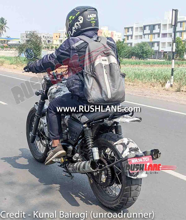 எந்த மாதிரியான பைக்கா இருக்கும் இது? இணையத்தில் வைரலாகும் ஸ்பை படங்கள்!!