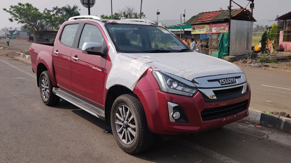 டீலர்ஷிப் ஷோரூமில் பிஎஸ்6 இசுஸு டி-மேக்ஸ் வி-க்ராஸ்!! விரைவில் விற்பனைக்கு அறிமுகமாகிறது