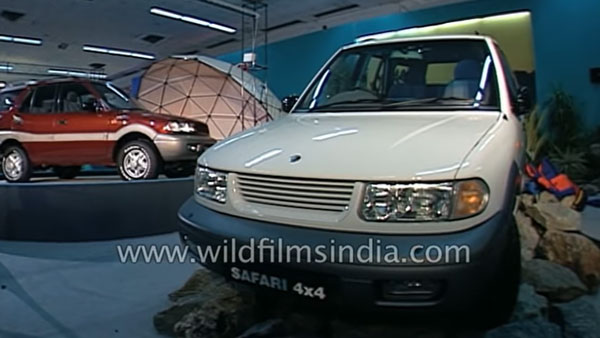 இண்டிகா, சஃபாரி கார்களுடன் ரத்தன் டாடா...!! 1998 ஆட்டோ எக்ஸ்போவில் எடுக்க அரிய வீடியோ...!
