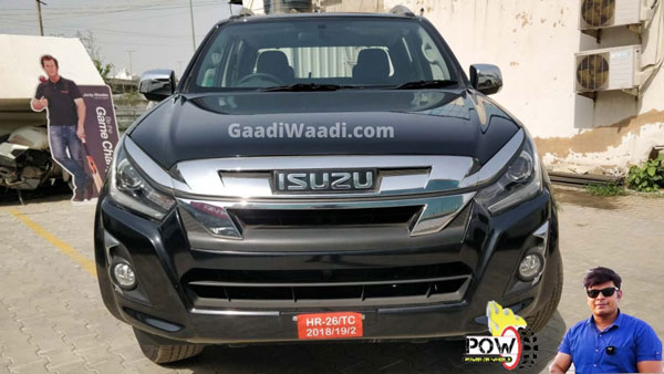 ஷோரூம் வளாகத்திற்குள் காட்சிதந்த பிஎஸ்6 இசுஸு டி-மேக்ஸ் பிக்அப்-ட்ரக்!! படங்கள் வெளியீடு!