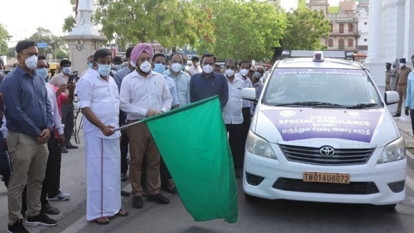 செம்ம... ஆம்புலன்ஸ் இல்லை என்ற பேச்சுக்கே இடமில்லை... ககன்தீப் சிங் அதிரடியால் மனம் குளிர்ந்த சென்னை வாசிகள்!!