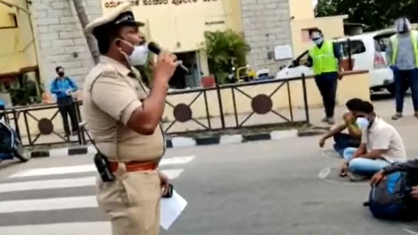 ஆரம்பிச்சிட்டாங்க... லாக்டவுண் விதி மீறிய வாகன ஓட்டிகள்மீது விநோத நடவடிக்கை... என்ன தெரிஞ்சா அசந்துருவீங்க!!