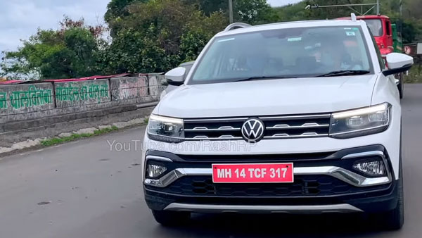 முதன்முறையாக மறைப்பின்றி இந்திய சாலையில் உலாவந்த ஃபோக்ஸ்வேகன் டைகுன்!! ஸ்பை வீடியோ வெளியீடு!