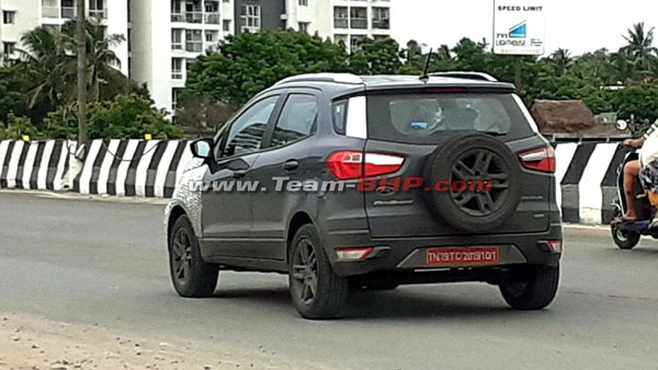 ஈக்கோஸ்போர்டின் ஃபேஸ்லிஃப்ட் மாடலை இந்தியா கொண்டுவரும் ஃபோர்டு!! சாலை சோதனைகள் துவங்கியது!