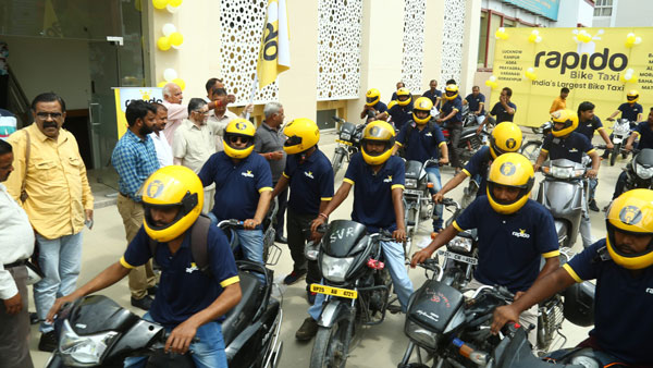 சரியான நேரத்தில் உதவுறாங்க!! முன்கள பணியாளர்களுக்கு ராபிடோவின் கொரோனா பாதுகாப்பு பொருட்கள்..!