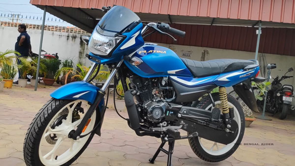 பஜாஜ் பிளாட்டினா 110 பைக்கில் வெள்ளை நிற சக்கரங்கள்!! இளைஞர்களை கவர புதிய அப்டேட்கள்!