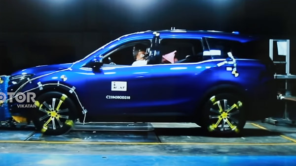உலகளாவிய மோதல் சோதனையில் எத்தனை மதிப்பெண்களை பெறும் Mahindra XUV700!! எதிர்பார்ப்பு வலுவாக உள்ளது