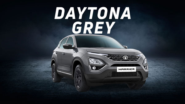 Harrier காருக்கு Safari மாடலின் Daytona Grey நிறத்தேர்வு!! புதியதாக வழங்கியுள்ள Tata Motors