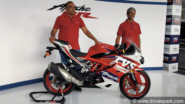 2021 TVS Apache RR310 மோட்டார்சைக்கிள் விற்பனைக்கு அறிமுகம்!! விலை ரூ.2.59 லட்சம்