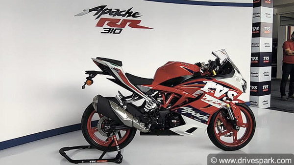 2021 TVS Apache RR310 மோட்டார்சைக்கிள் விற்பனைக்கு அறிமுகம்!! விலை ரூ.2.59 லட்சம்