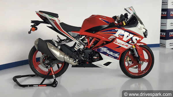 2021 TVS Apache RR310 மோட்டார்சைக்கிள் விற்பனைக்கு அறிமுகம்!! விலை ரூ.2.59 லட்சம்