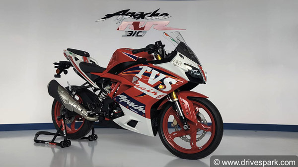 2021 TVS Apache RR310 மோட்டார்சைக்கிள் விற்பனைக்கு அறிமுகம்!! விலை ரூ.2.59 லட்சம்