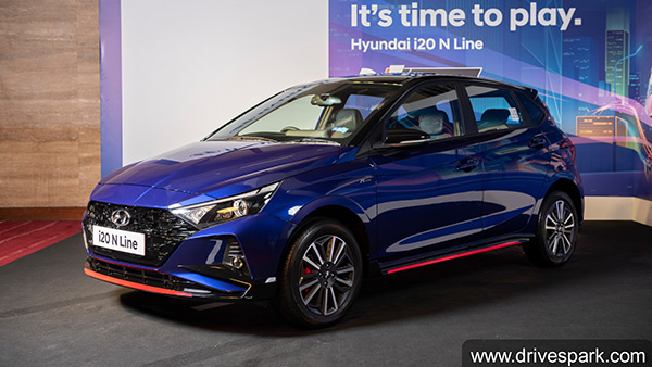ஒரு வேலையாக இந்தியாவில் அறிமுகமானது Hyundai i20 N Line! இரு விதமான வேரியண்டுகளில் கிடைக்கும்!