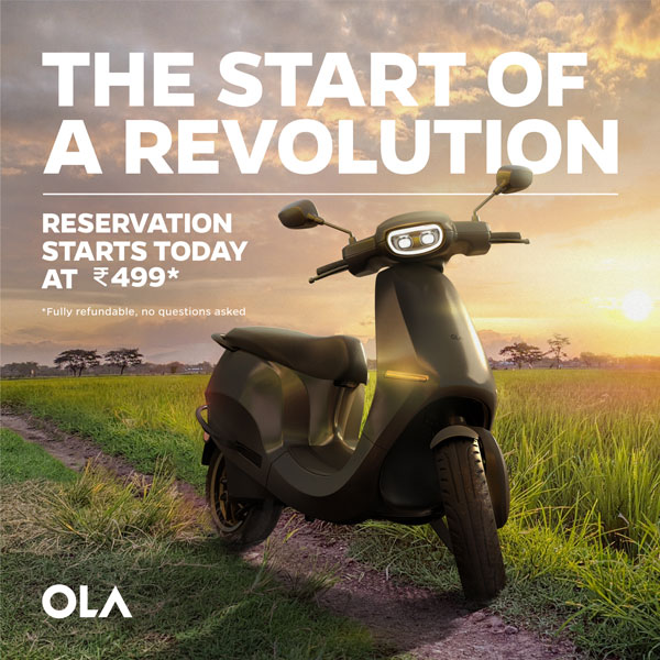 மீண்டும் தொடங்கியது Ola இ-ஸ்கூட்டருக்கான புக்கிங் பணி... இந்த முறை எவ்வளவு முன் தொகை தெரியுமா? முக்கிய விபரம்!