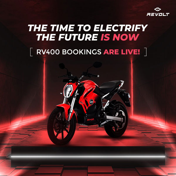 Revolt RV400 இ-பைக்கிற்கு மீண்டும் புக்கிங் தொடக்கம்! இந்த முறை மிஸ் பண்ணீங்க, பல மாசங்கள் காத்திருக்கணும்!