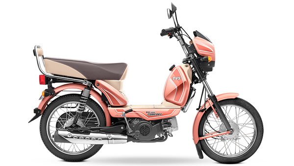 டிவிஎஸ் எக்ஸ்.எல்100 பைக்கில் புதிய கோரல் சில்க் நிறம் அறிமுகம்!! தீபாவளிக்கு ஒண்ணு வாங்கி போடலாம்!!