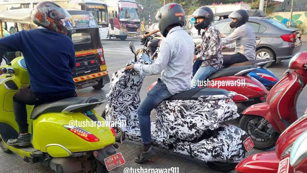 'ஓ.. இதுதான் அந்த மலிவு விலை வாகனமா'.. முதல் முறையாக தரிசனத்தை வழங்கிய பஜாஜின் புதிய இ-ஸ்கூட்டர்...