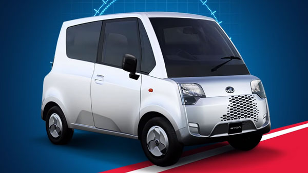 மஹிந்திரா தயாரிக்கும் 2-கதவு எலக்ட்ரிக் குவாட்ரிசைக்கிள்!! பெங்களூரில் சோதனை ஓட்டம்!