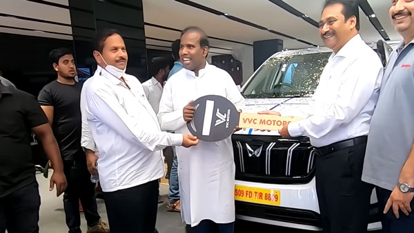 எலெக்சன் தொடங்கபோகுதாம்... அவசர அவசரமாக 5 மஹிந்திரா கார்களை வாங்கிய அரசியல்வாதி! காரணம் என்ன தெரியுமா?