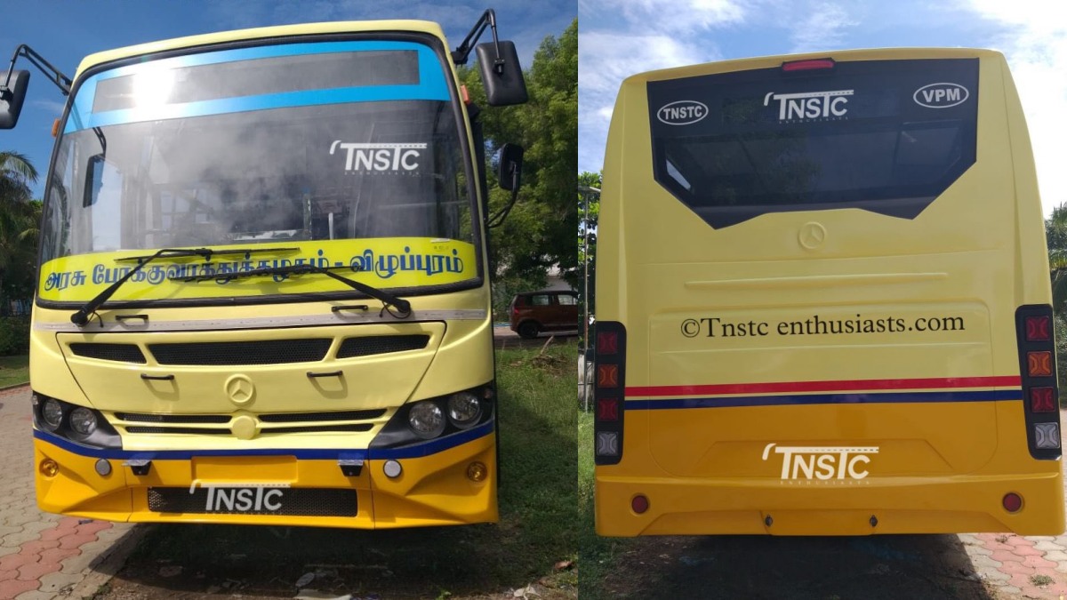 TN Government Buses Colour Change To Yellow அவசர அவசரமாக மஞ்சள்